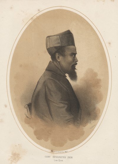 Gerichtsdolmetscher Shin, 1855 von Eliphalet Brown